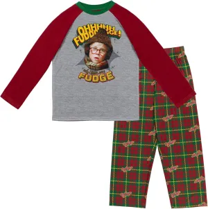 A Christmas Story Raglan Pajama Shirt & Pajama Pants