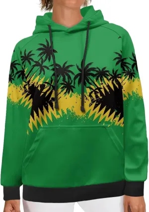 HUGS IDEA Hoodies for Women Cute Pullover Long Sleeve Sweatshirts with Kangaroo Pocket Hooded Tops Fall Winter Clothes